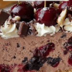 No Bake Black Forest Cheesecake Recipe