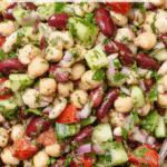 Easy Mediterranean Bean Salad Recipe