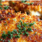Air Fryer Parmesan Crusted Chicken Recipe