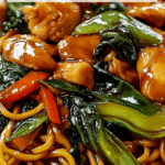 GARLIC CHICKEN LO MEIN Recipe