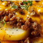 Ground Beef Casserole with Potatoes Recipe