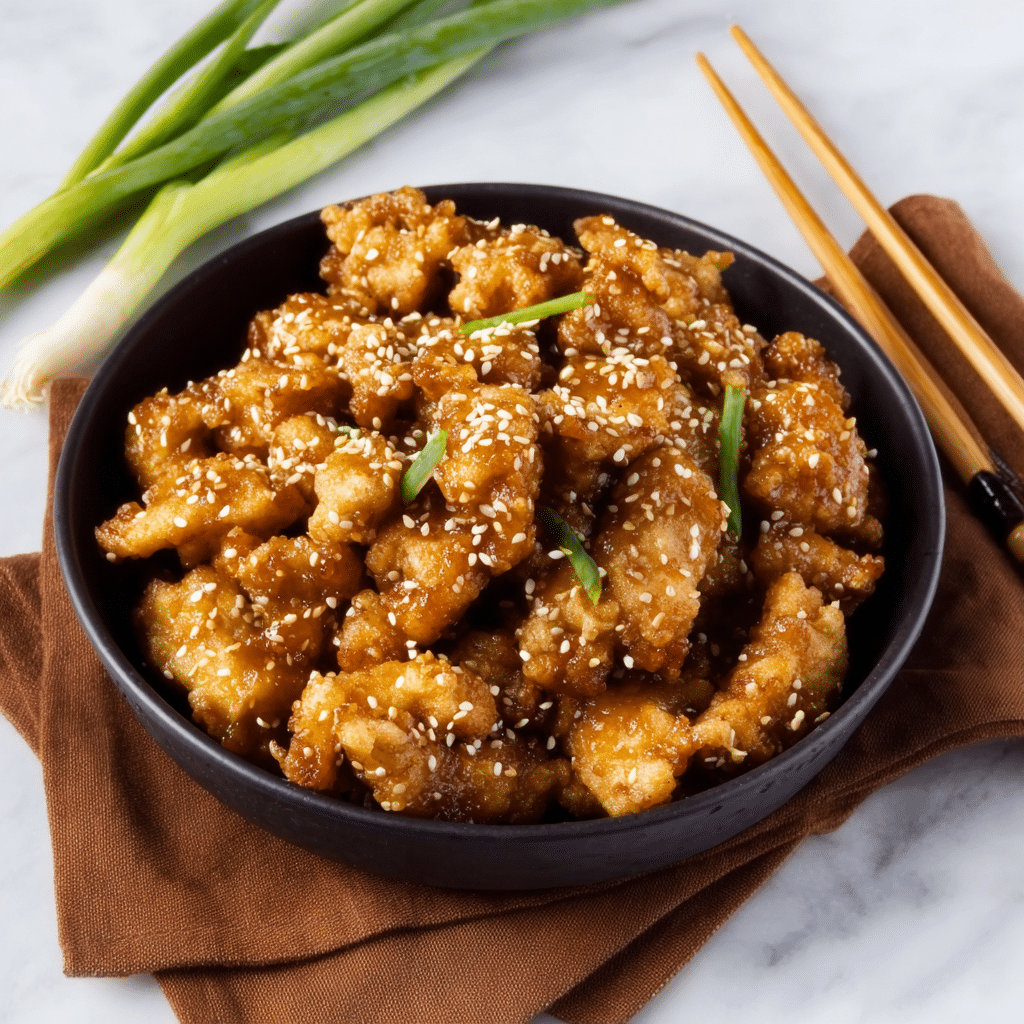 Easy Sesame Chicken Recipe - Recipe Image