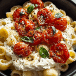 Roasted Tomato and Garlic Ricotta Pasta Recipe