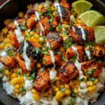 The Best Street Corn Chicken Rice Bowl Recipe