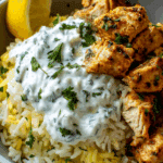 Easy Chicken Tzatziki Rice Bake Recipe