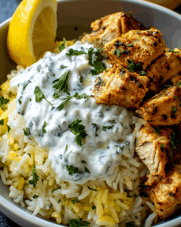 Easy Chicken Tzatziki Rice Bake Recipe
