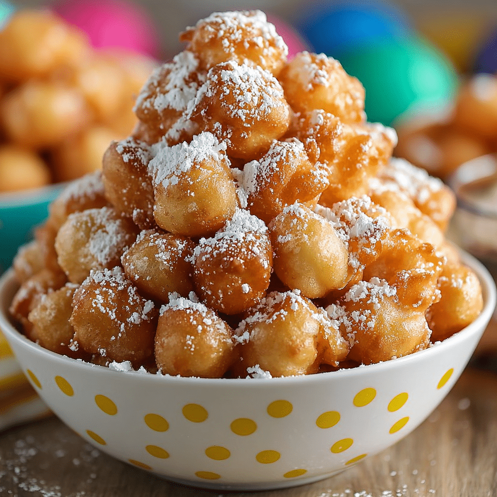 Funnel Cake Bites Recipe