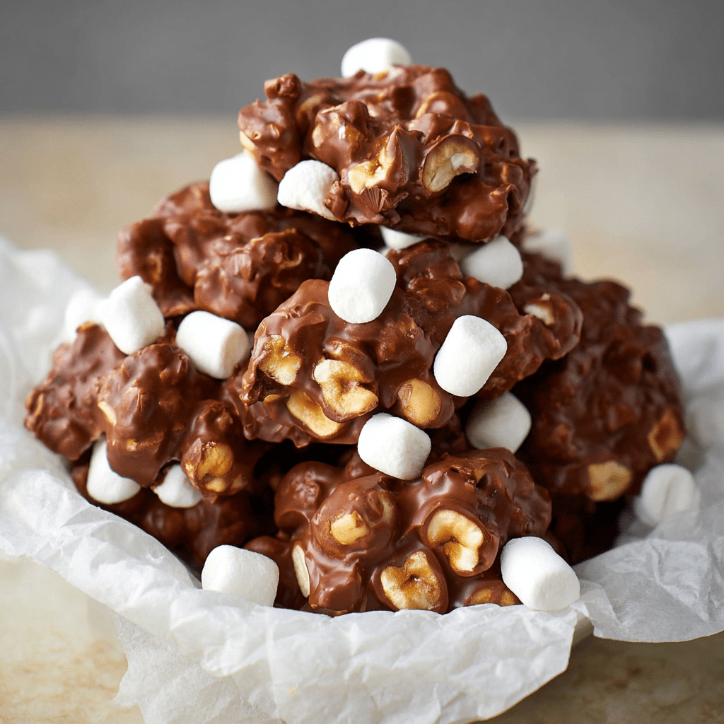 Rocky Road Peanut Clusters Recipe - Recipe Image