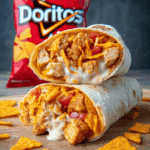 Doritos Cheesy Garlic Chicken Wraps Recipe