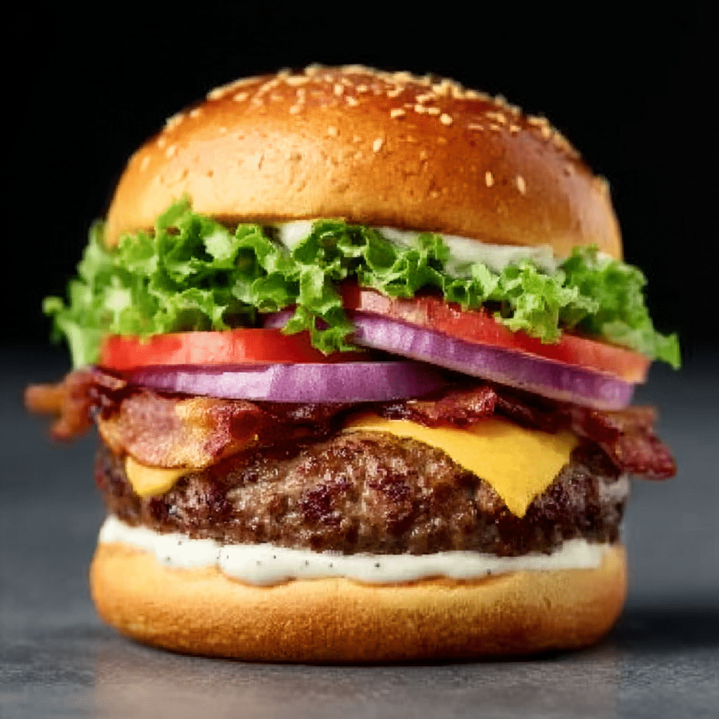Taco Burger Recipe - Recipe Image
