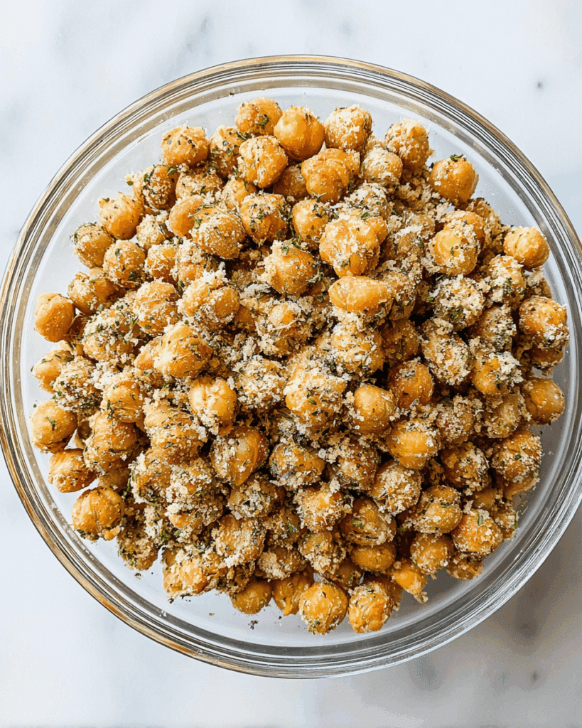 Crispy Roasted Chickpeas Recipe