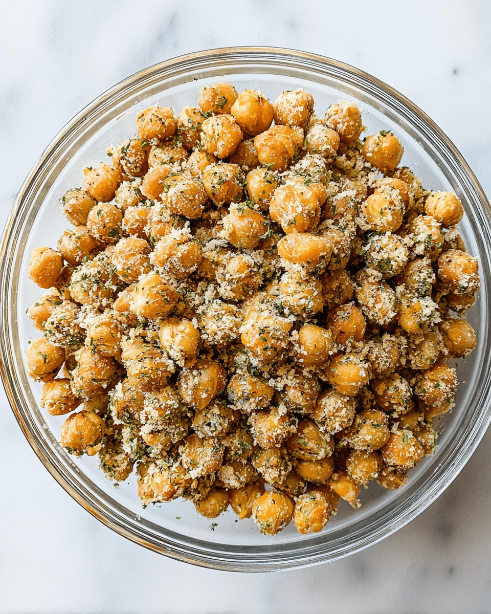 Crispy Roasted Chickpeas Recipe