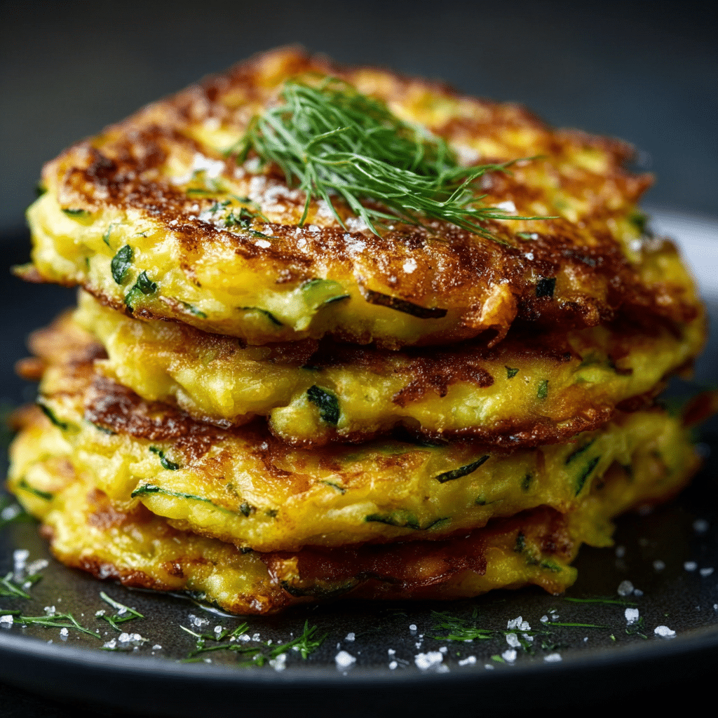 Baked Zucchini Cakes Recipe - Recipe Image
