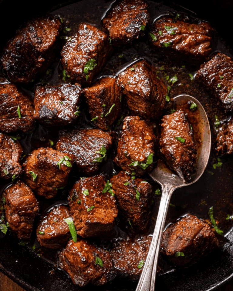 Cajun Garlic Butter Steak Bites Recipe