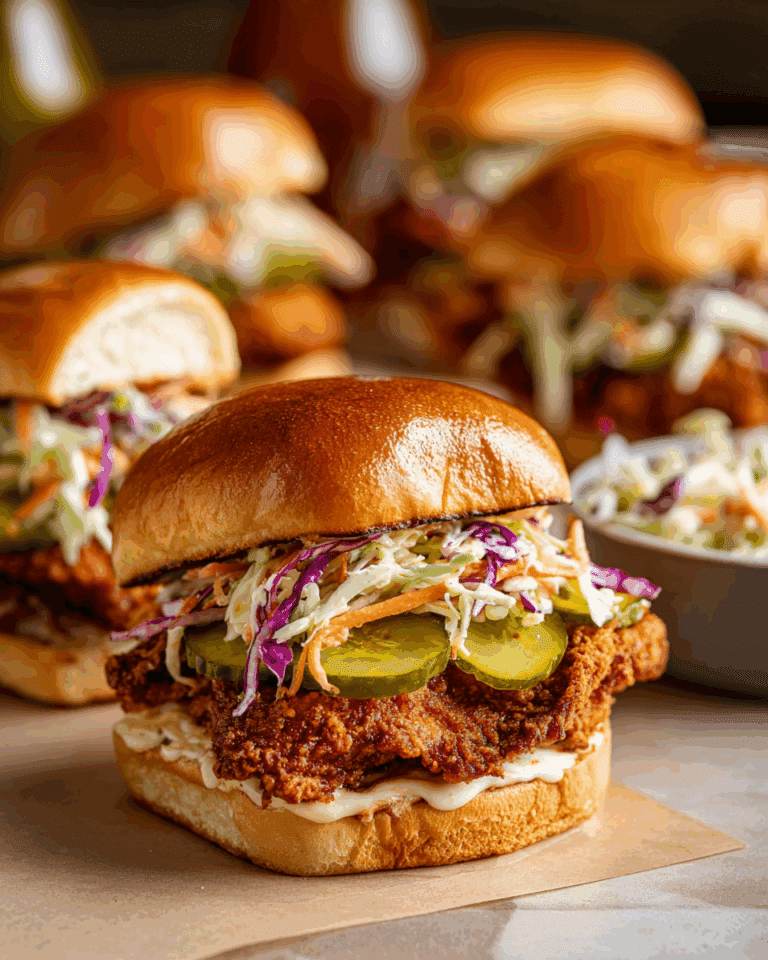 Nashville Hot Chicken Sandwiches Recipe