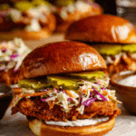 Nashville Hot Chicken Sandwiches Yummy Recipe