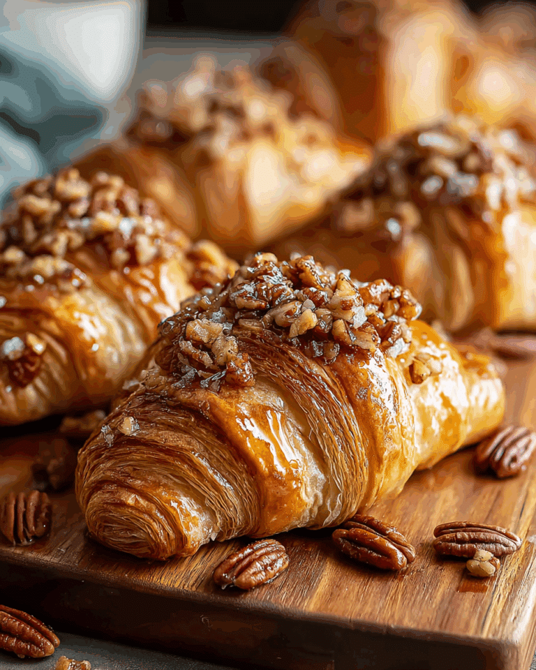 Pecan Pie Crescents Recipe