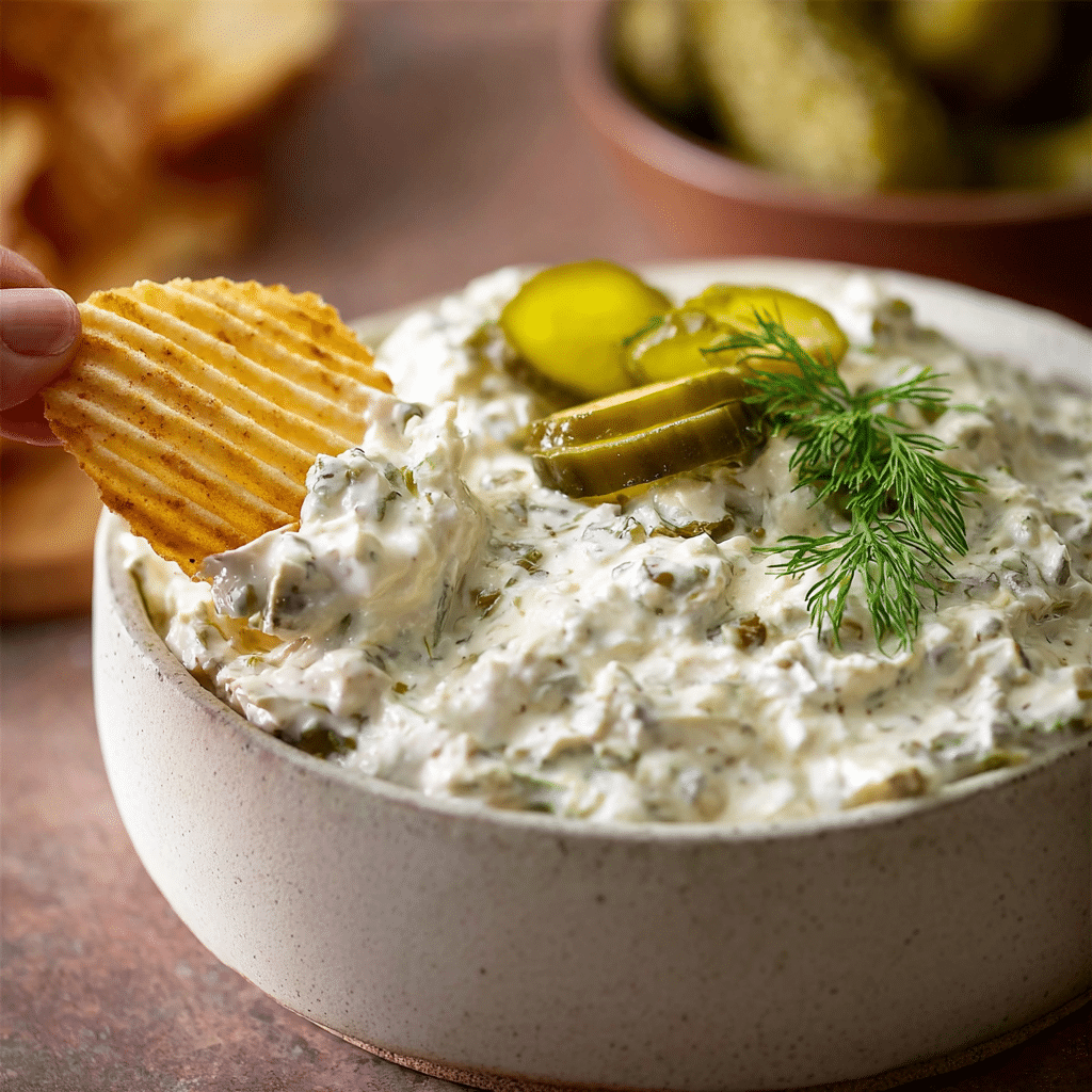 Dill Pickle Dip Recipe - Recipe Image