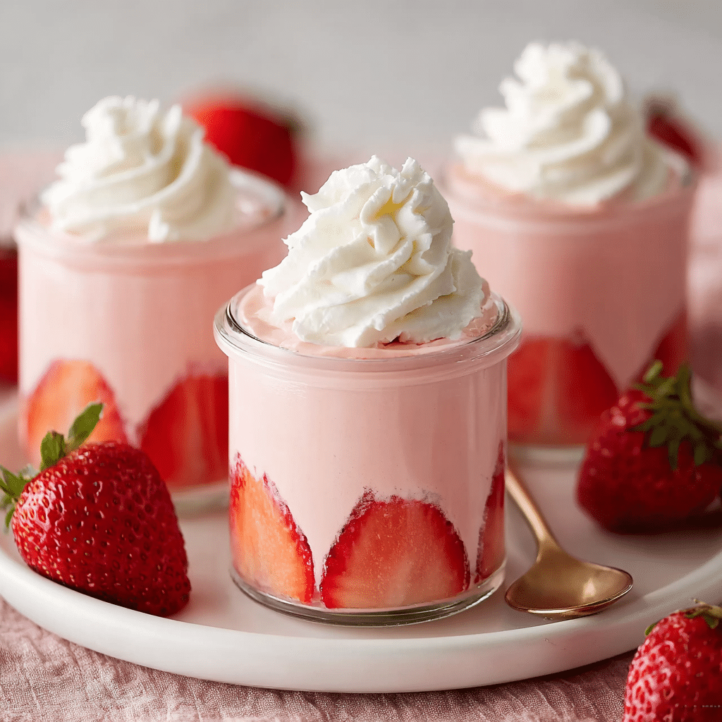 Strawberry Mousse Recipe - Recipe Image