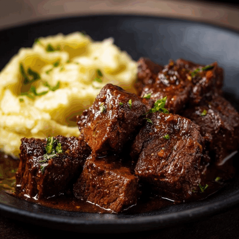 CAJUN GARLIC BUTTER STEAK BITES Recipe