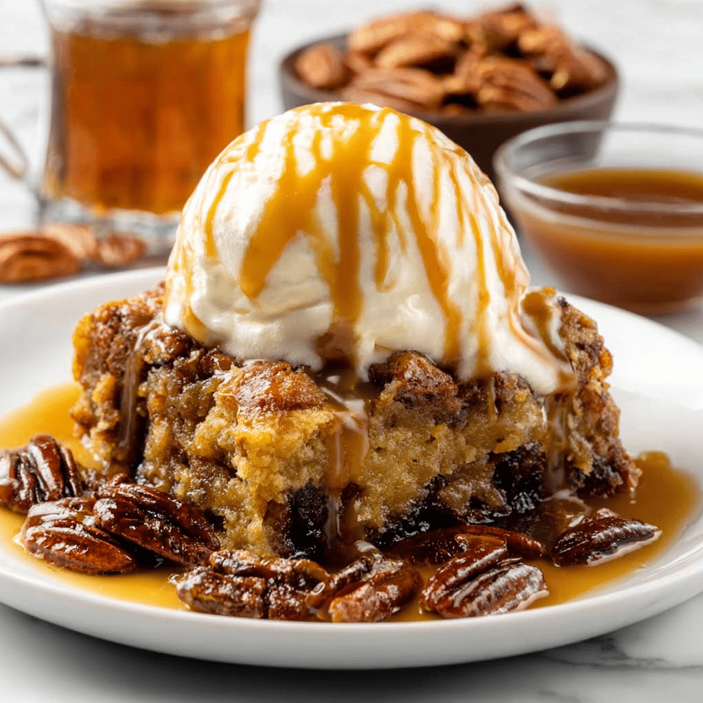 Pecan Dump Cake Recipe - Recipe Image