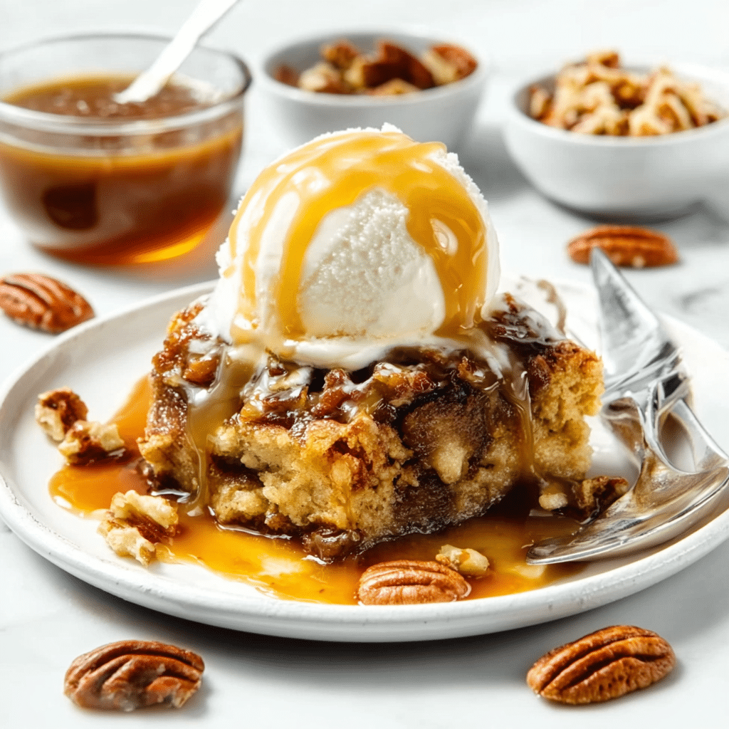 Pecan Dump Cake Recipe - Recipe Image