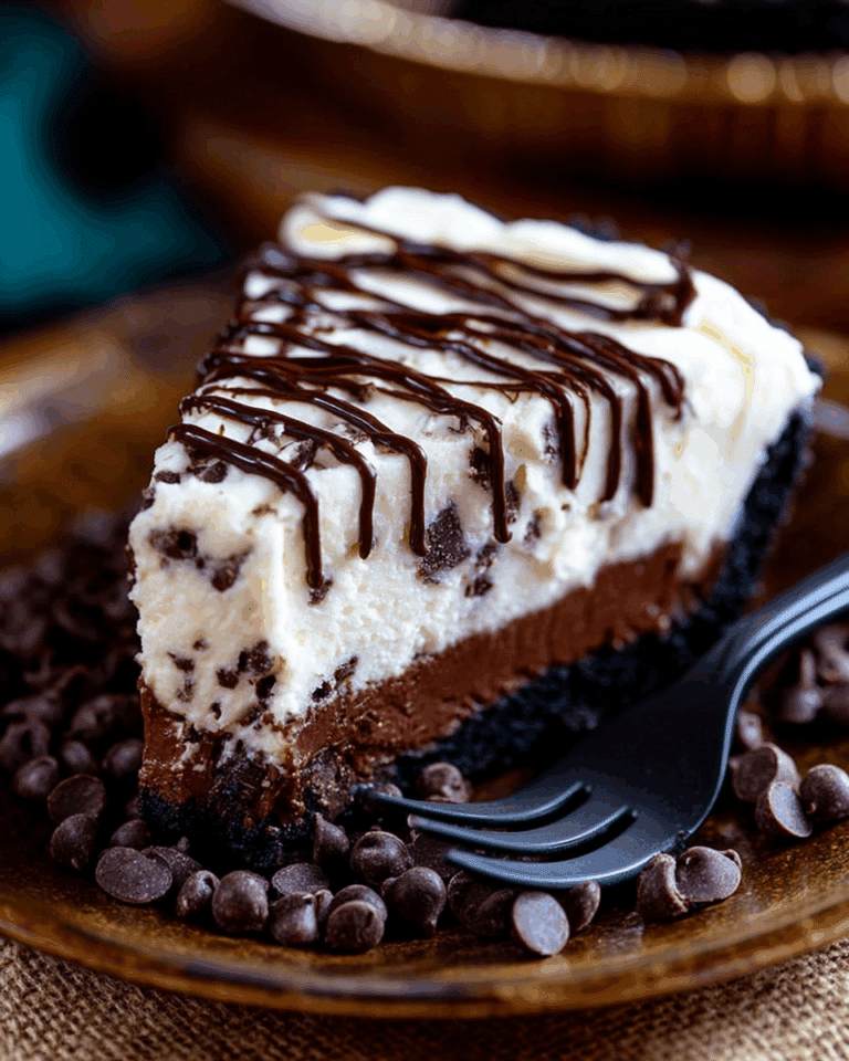 Chocolate Chip No Bake Cheesecake Recipe