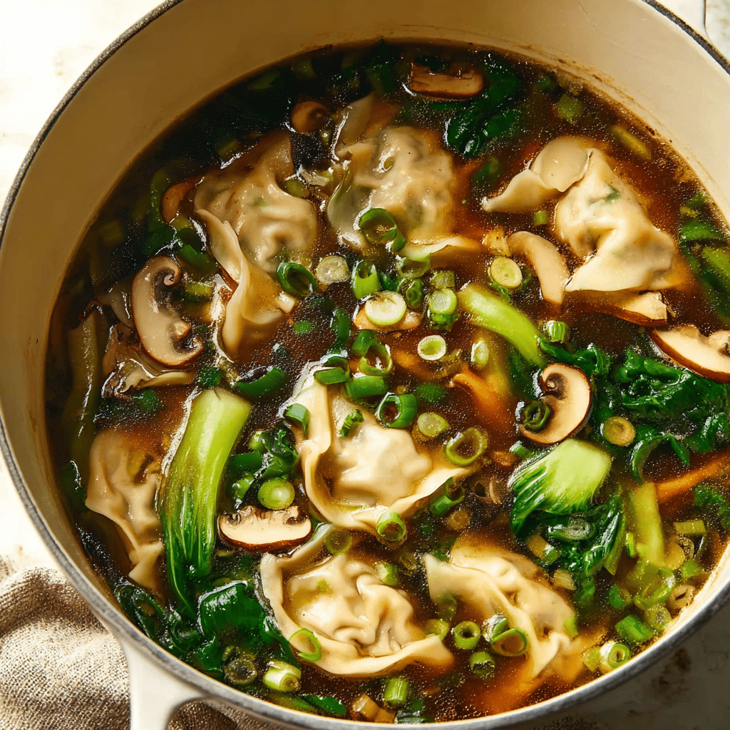 POTSTICKER SOUP Recipe - Recipe Image