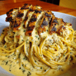 Creamy Cajun Chicken Spaghetti with Garlic Mozzarella Sauce Recipe