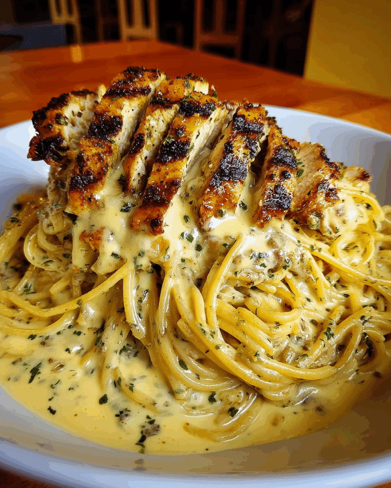 Creamy Cajun Chicken Spaghetti with Garlic Mozzarella Sauce Recipe