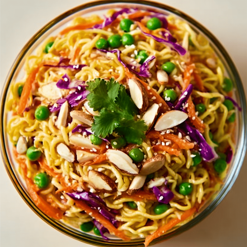 Asian Ramen Salad Recipe - Recipe Image