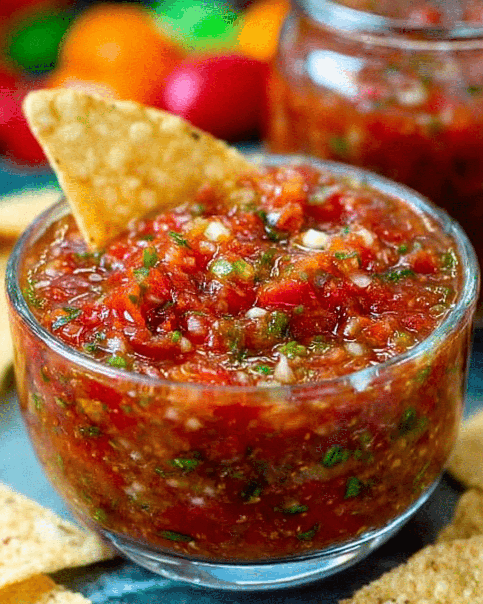 Best 5-Minute Fire Roasted Salsa Recipe