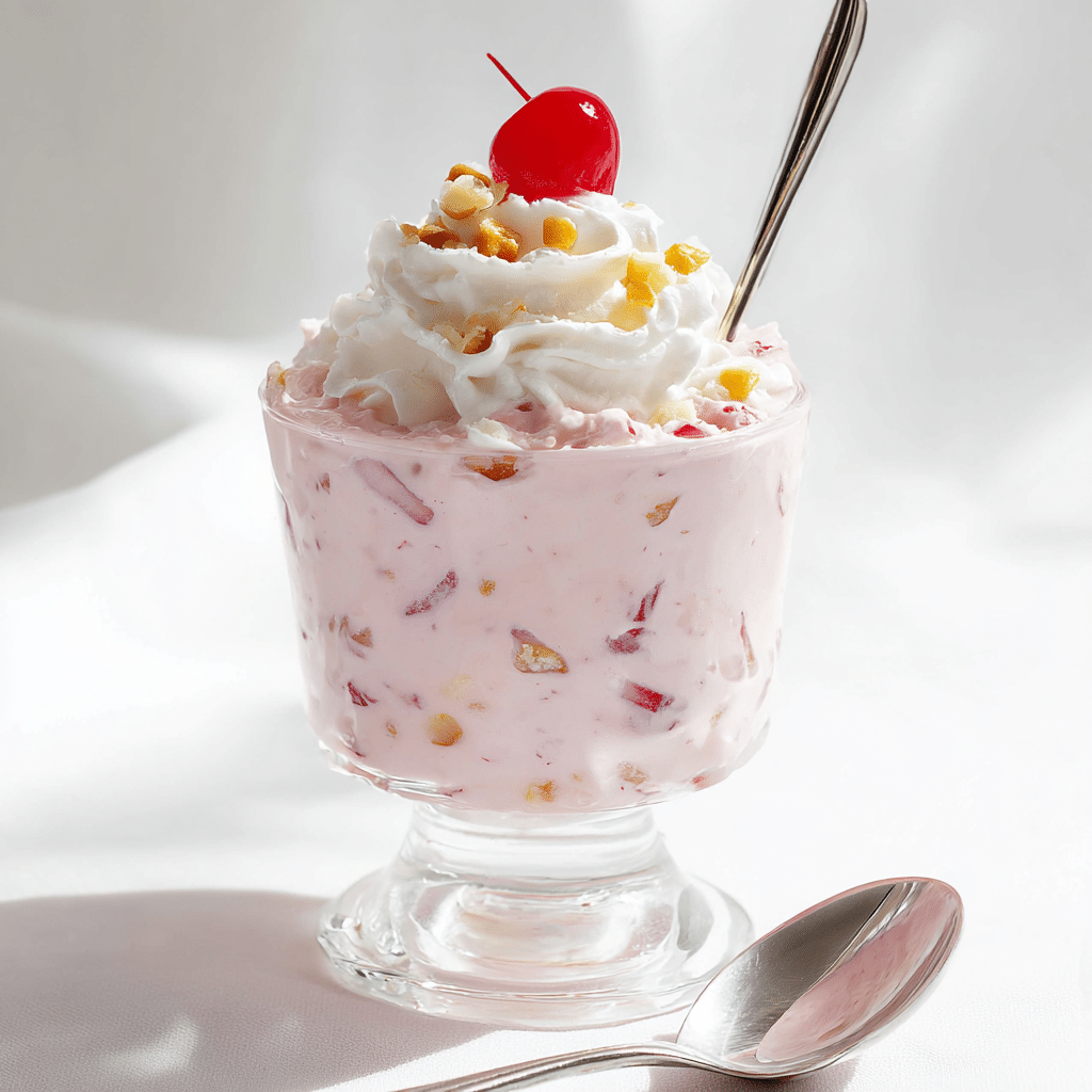 Banana Split Fluff Recipe - Recipe Image