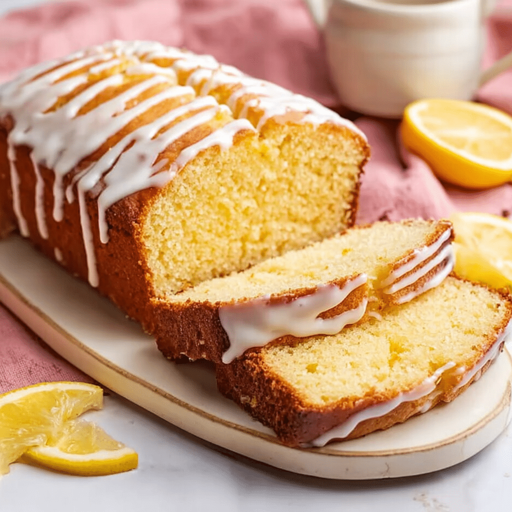 Starbucks Lemon Loaf (Copycat Recipe - Recipe Image