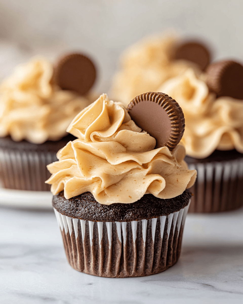 Peanut Butter Cup Cupcakes Recipe