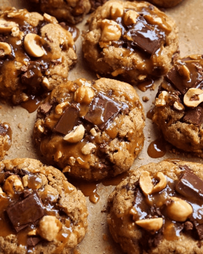 Irresistible No-Bake Salted Caramel Cookies