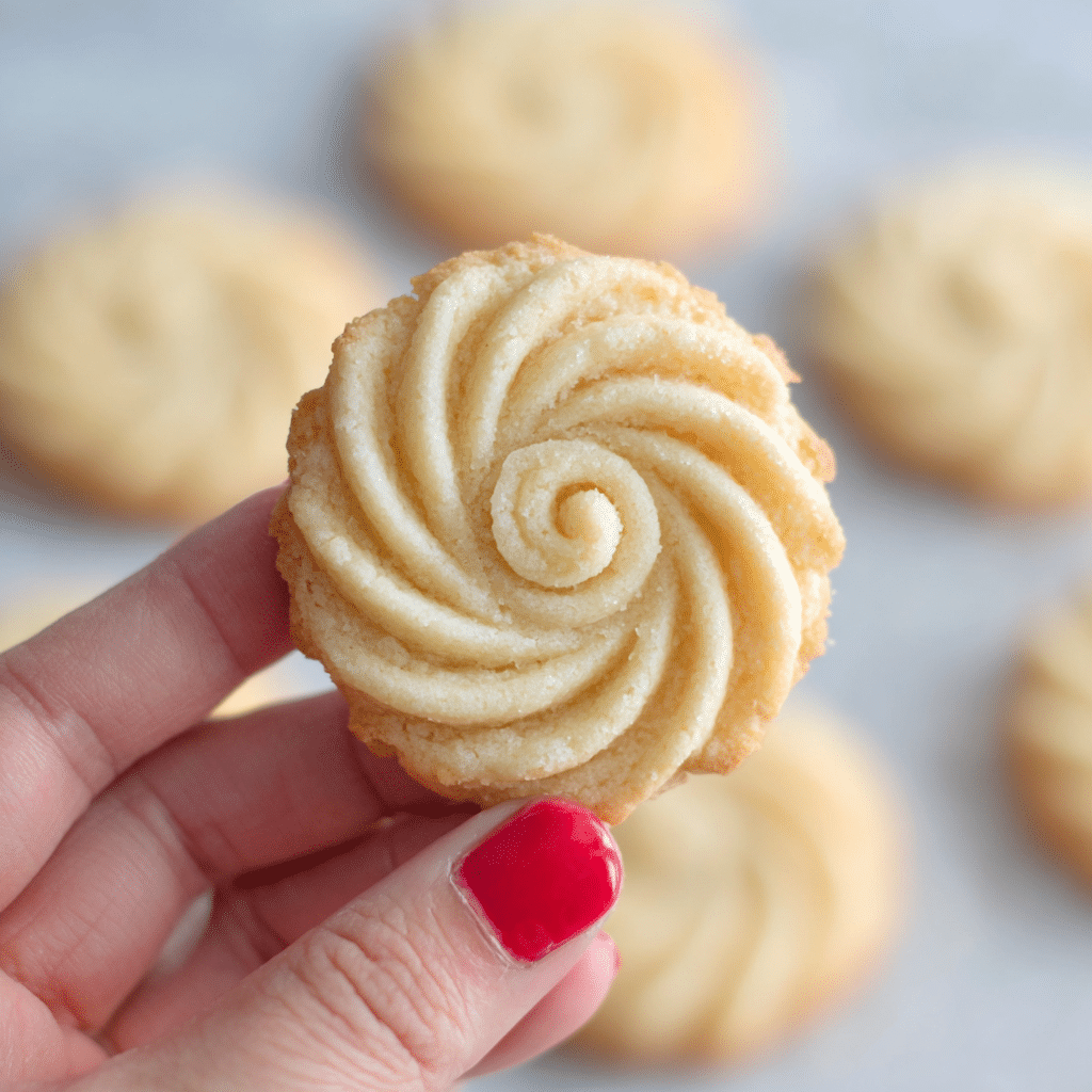 3-Ingredient Butter Cookies Recipe - Recipe Image