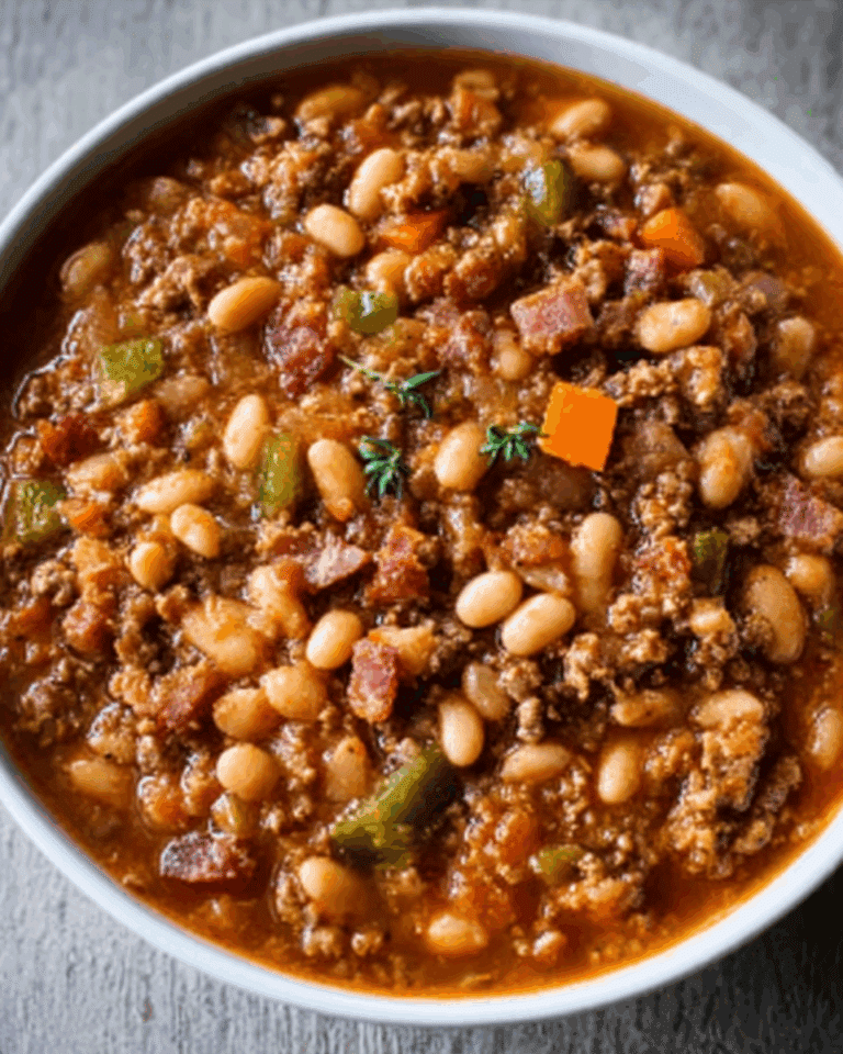 Baked Beans & Ground Beef Casserole Recipe