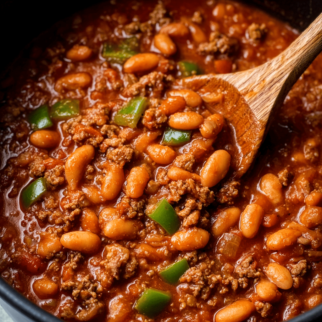 Baked Beans & Ground Beef Casserole Recipe - Recipe Image