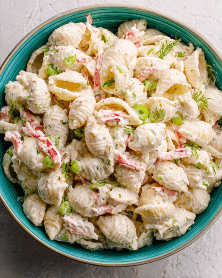 The Best Crab Pasta Salad Recipe