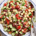 Easy Mediterranean Bean Salad Recipe