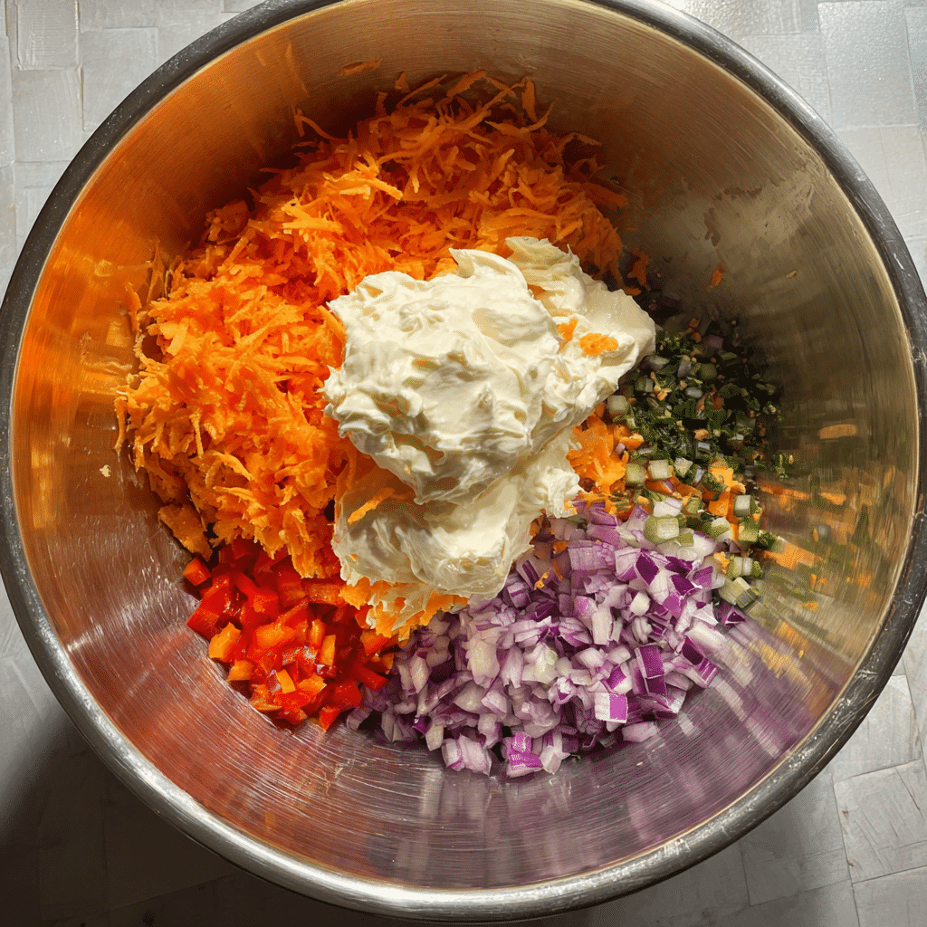 Cheddar Sour Cream Macaroni Salad Recipe - Recipe Image