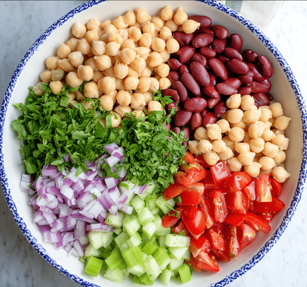 Mediterranean Bean Salad Recipe