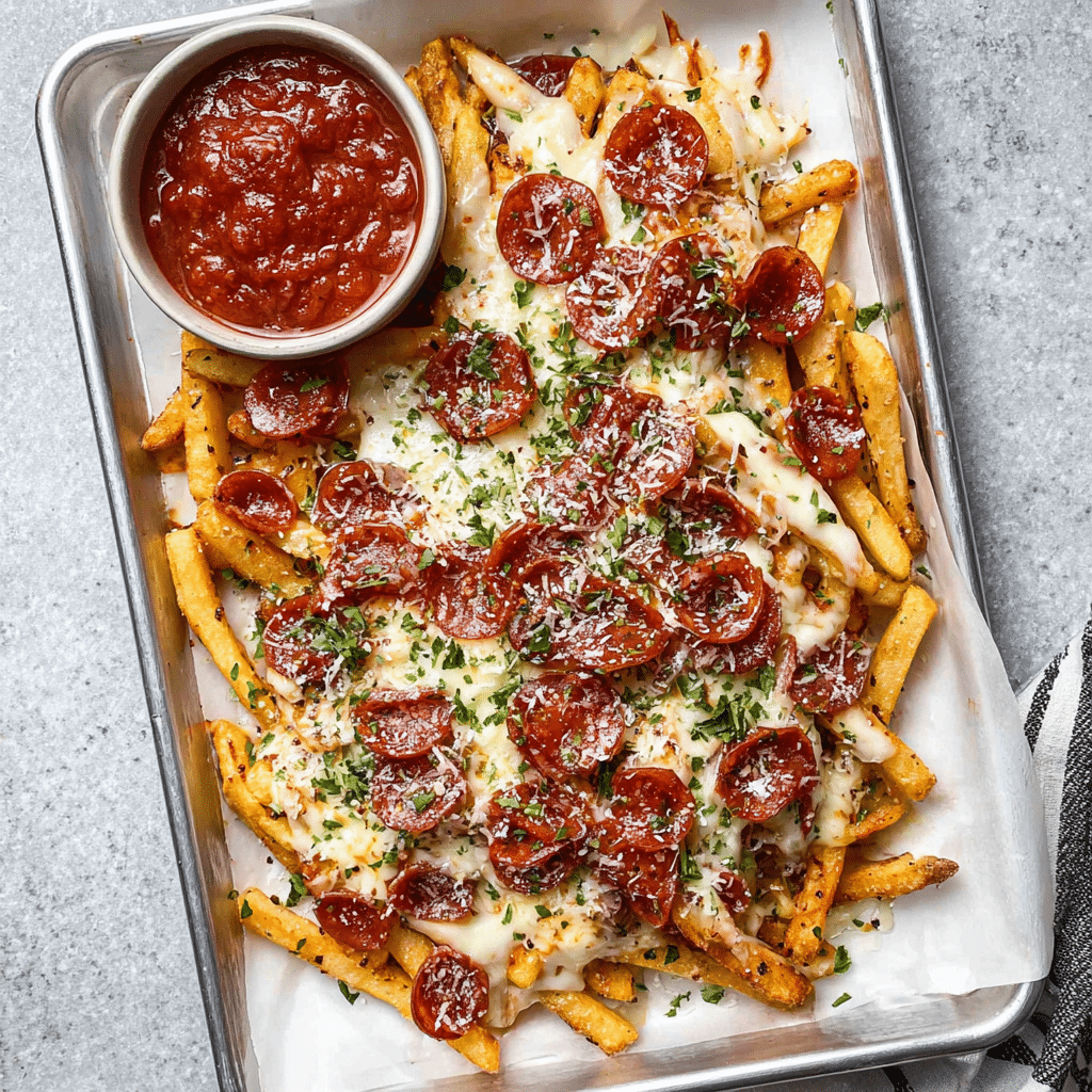 PIZZA FRIES Recipe - Recipe Image
