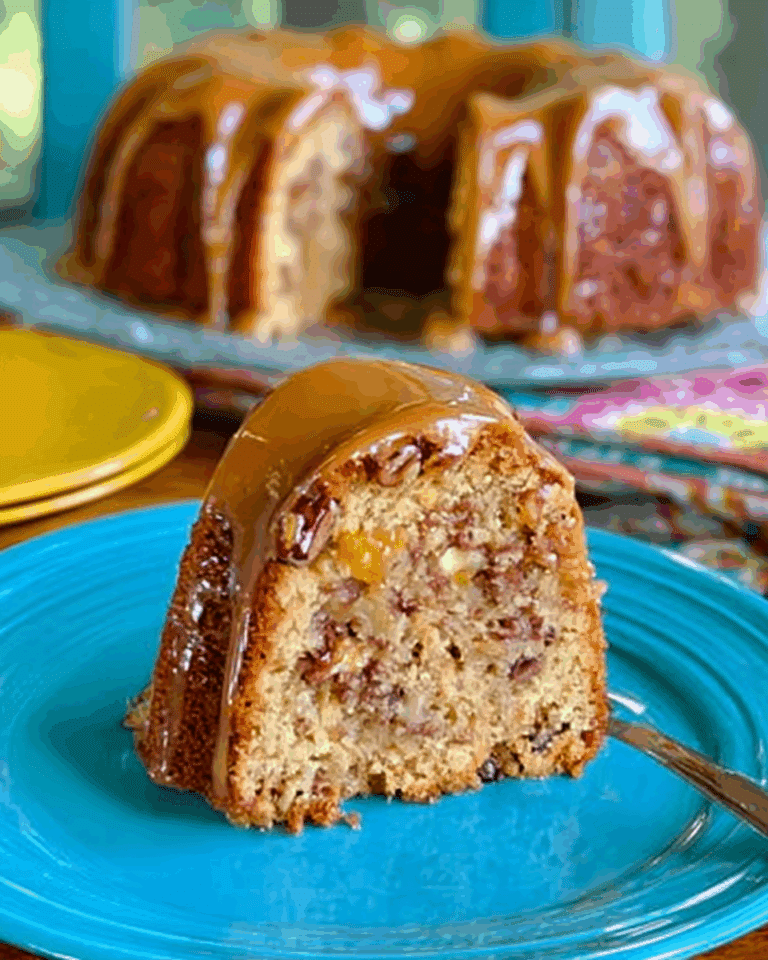 My Granddaddy’s Favorite Brown Sugar Caramel Pound Cake Recipe
