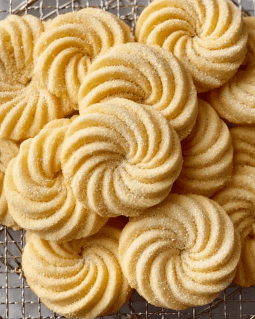 3-Ingredient Butter Cookies Recipe