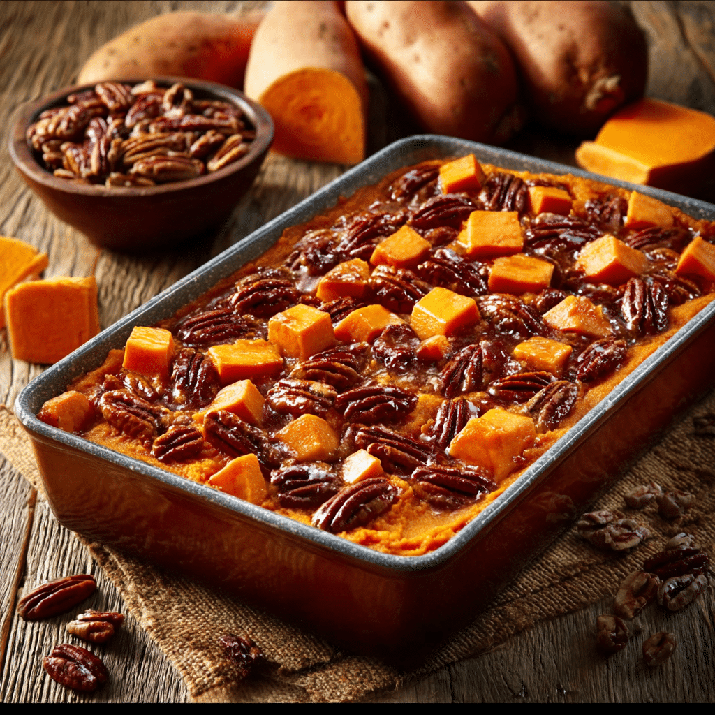 Southern Sweet Potato Casserole Recipe - Recipe Image