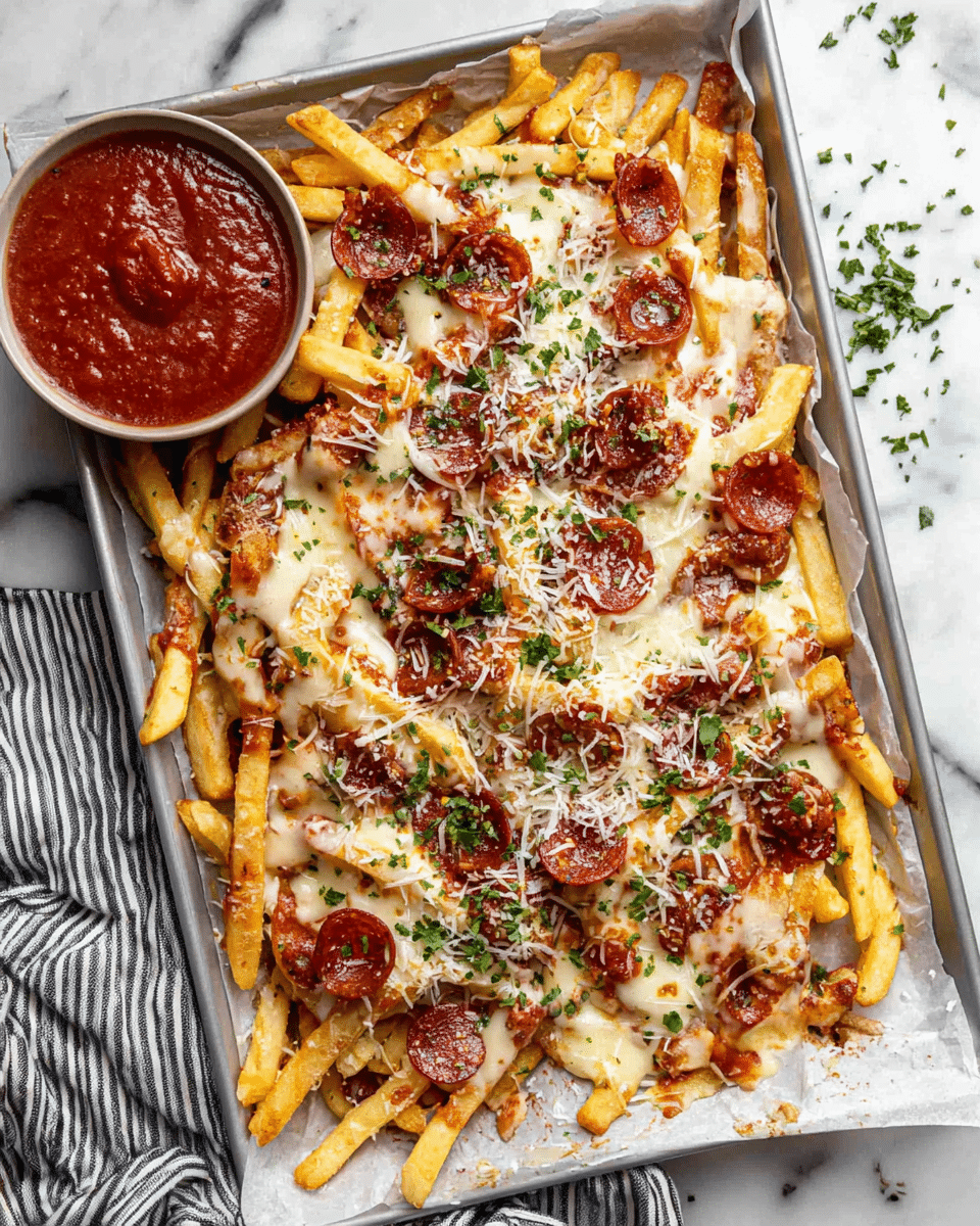 PIZZA FRIES Recipe