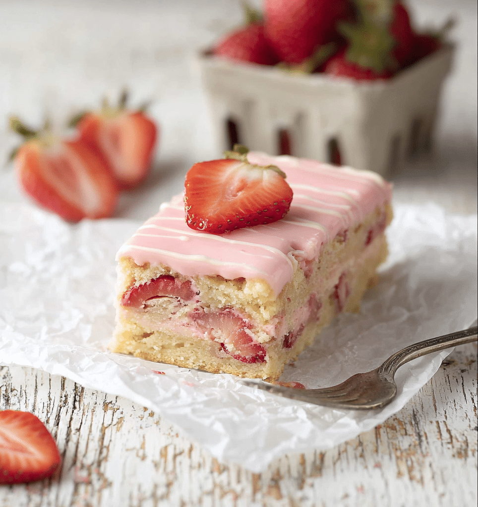 The Best Strawberry Lemon Blondies Recipe 4 The Best Strawberry Lemon Blondies Recipe