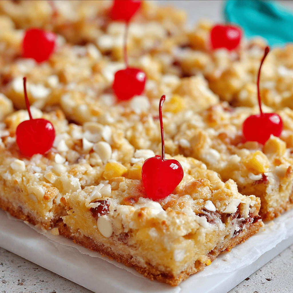 Piña Colada Magic Bars Recipe - Recipe Image